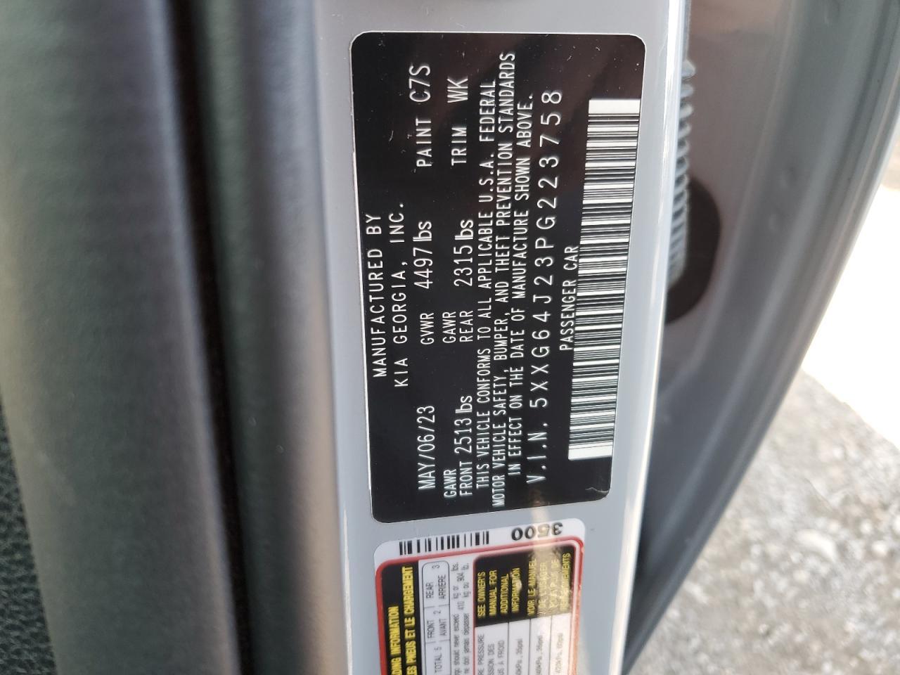 2023 KIA K5
