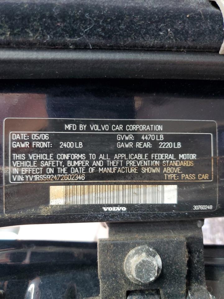 2007 VOLVO S60