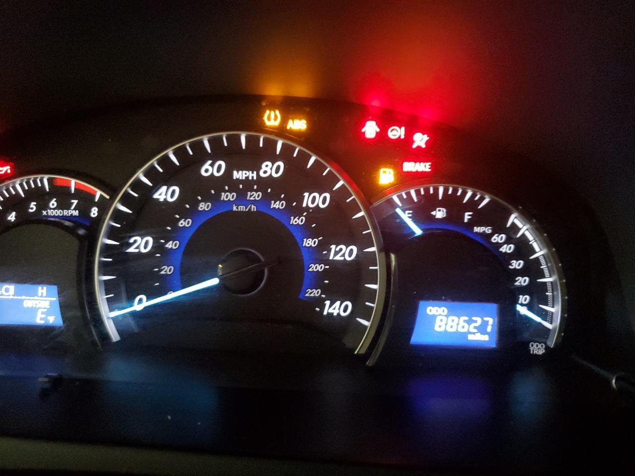 2012 TOYOTA CAMRY