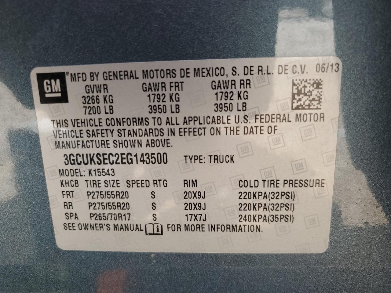 2014 CHEVROLET Silverado