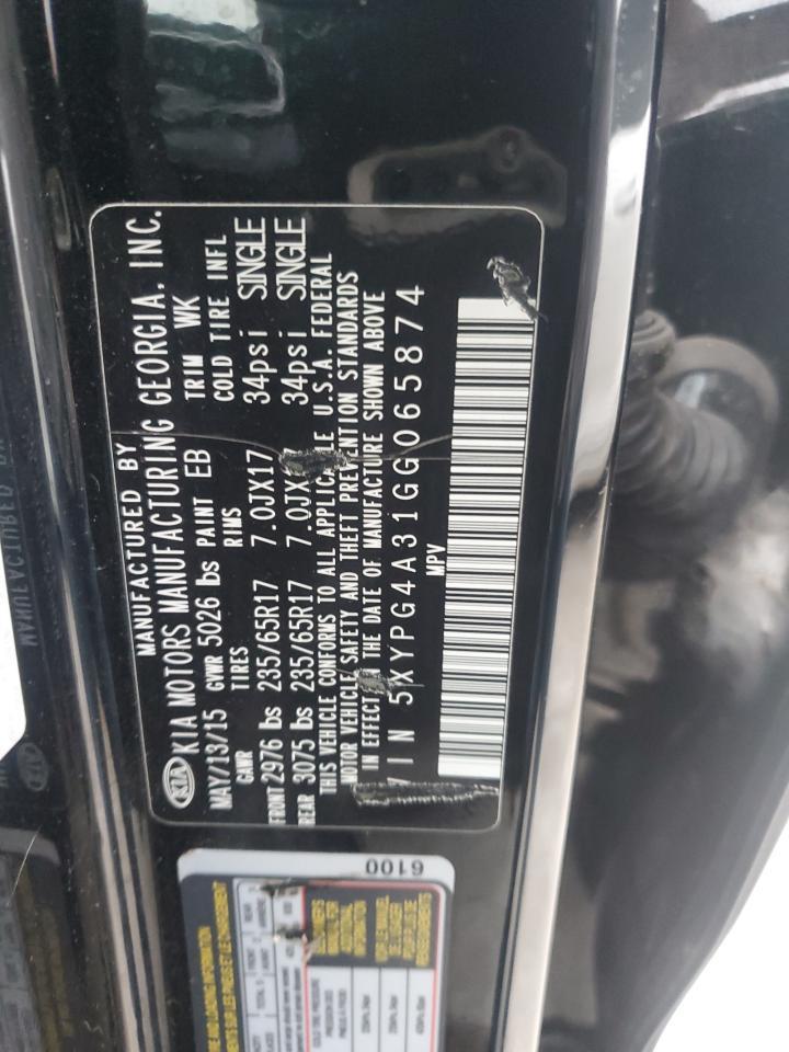 2016 KIA SORENTO