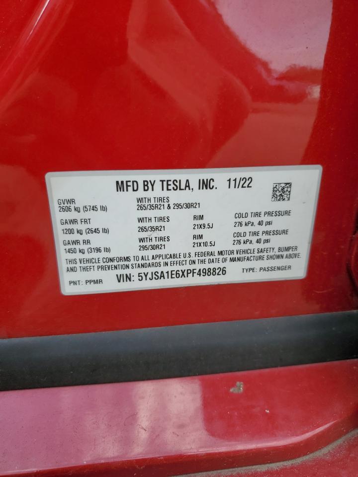 2023 TESLA MODEL S