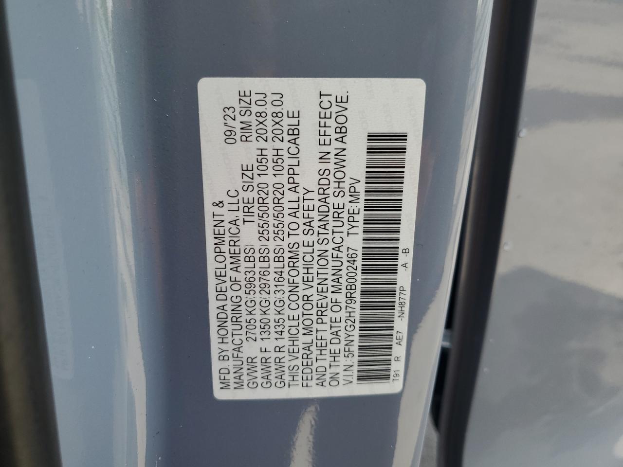 2024 HONDA PILOT