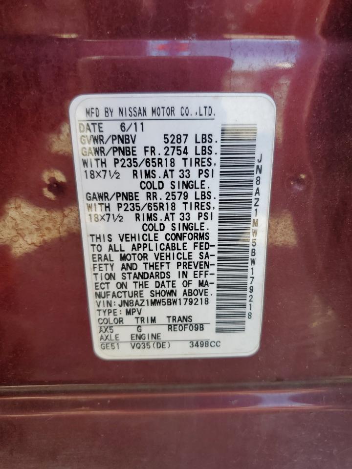 2011 NISSAN MURANO