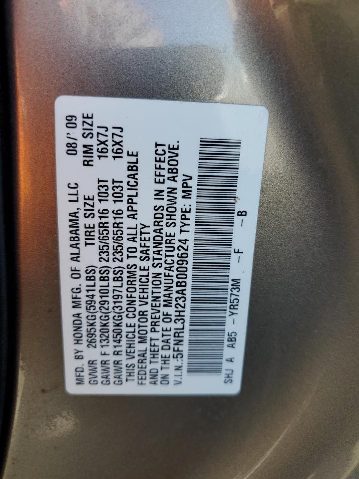 2010 HONDA ODYSSEY