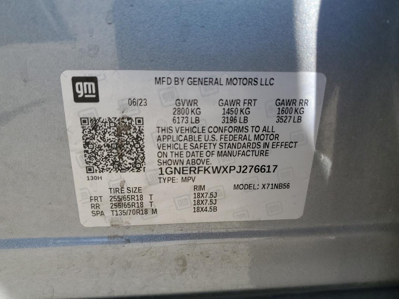 2023 CHEVROLET TRAVERSE