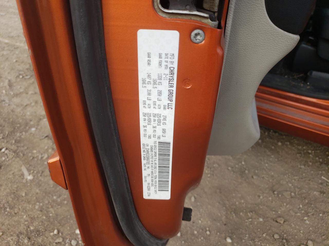 2011 DODGE GRAND CARAVAN