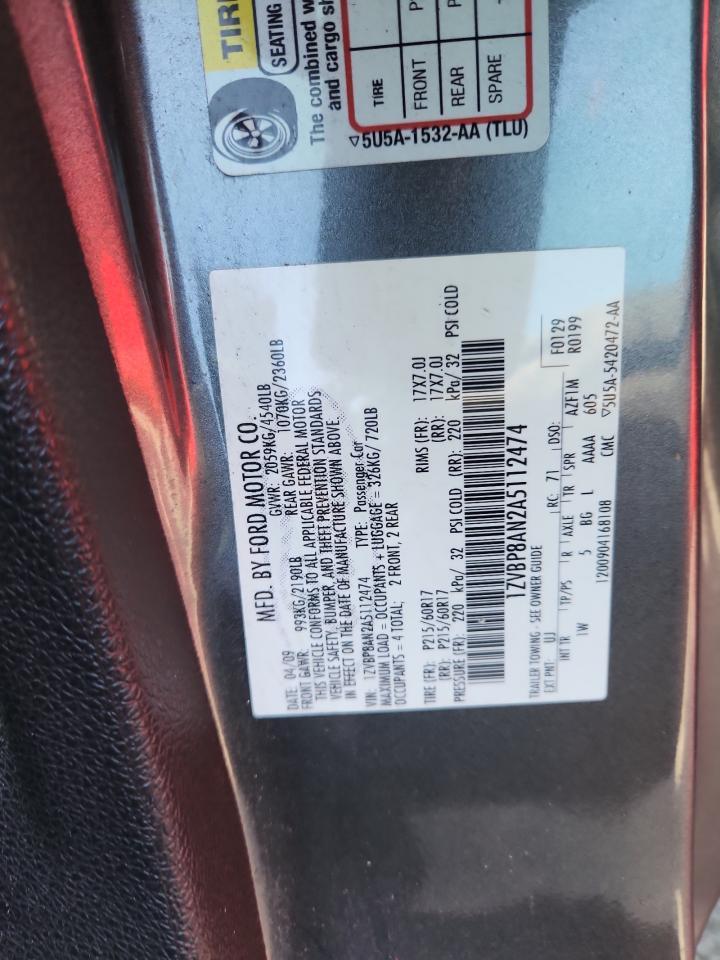 2010 FORD MUSTANG