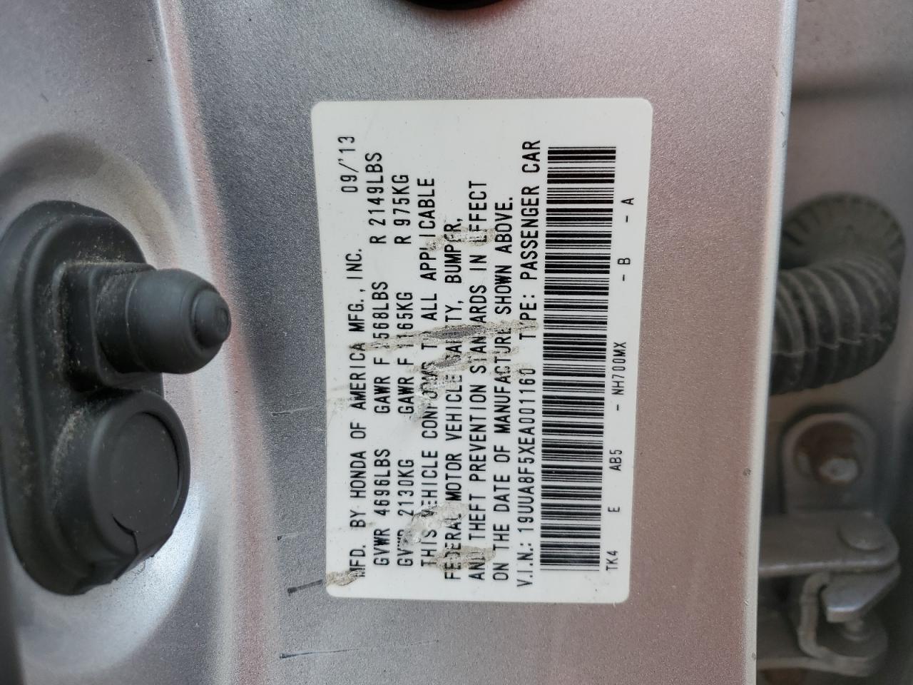 2014 ACURA TL