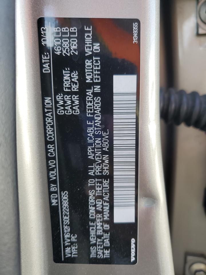 2014 VOLVO S60
