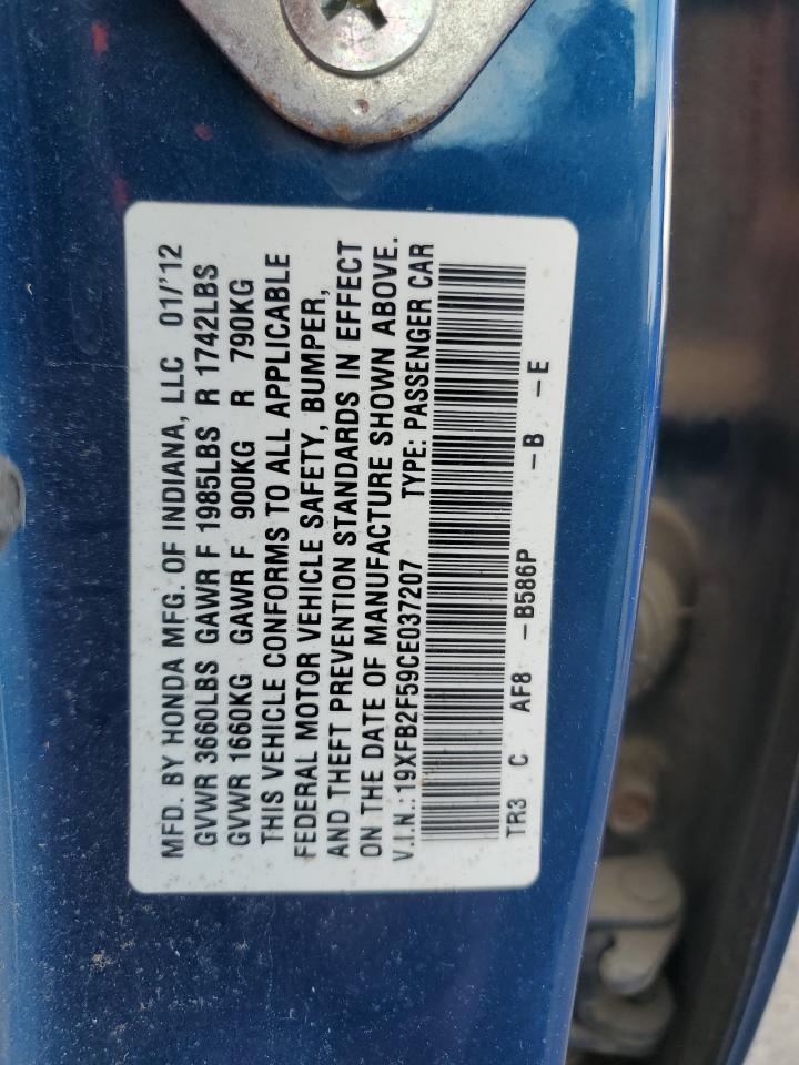 2012 HONDA CIVIC