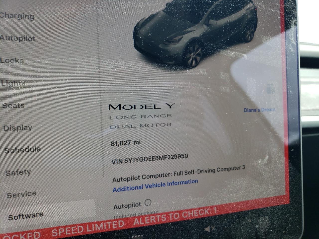 2021 TESLA MODEL Y