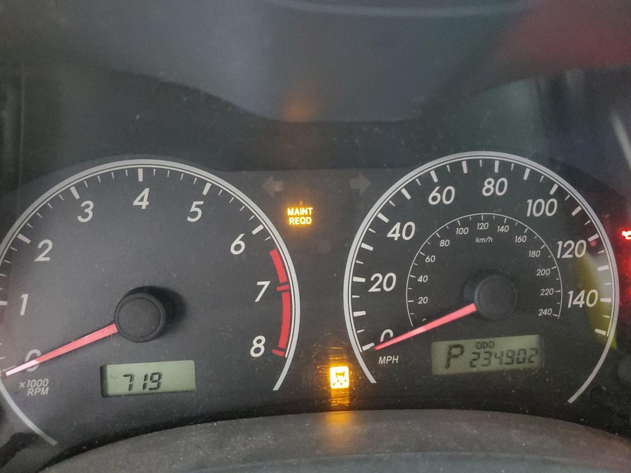 2009 TOYOTA COROLLA