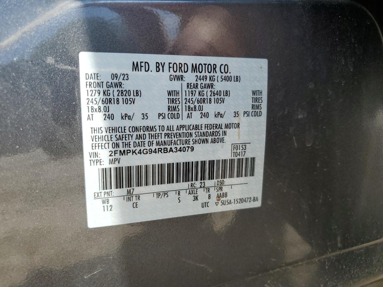 2024 FORD EDGE