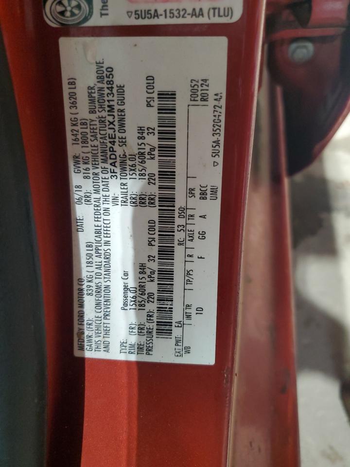 2018 FORD Fiesta