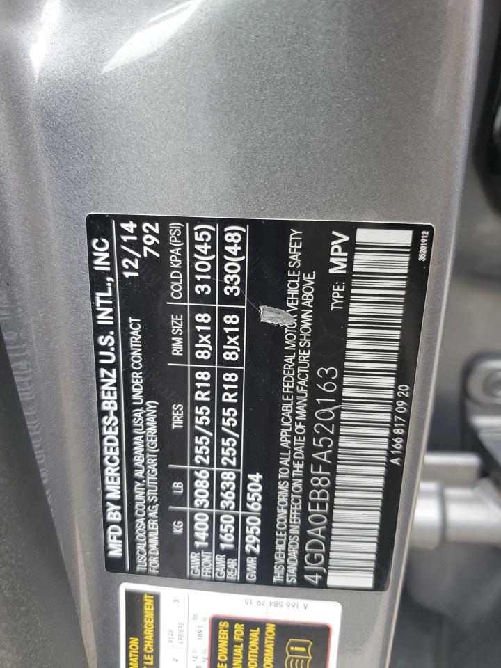 2015 MERCEDES-BENZ ML-Class