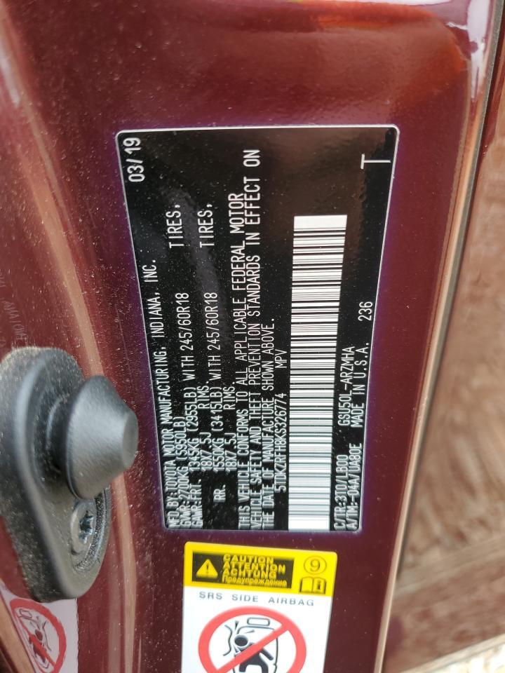 2019 TOYOTA HIGHLANDER