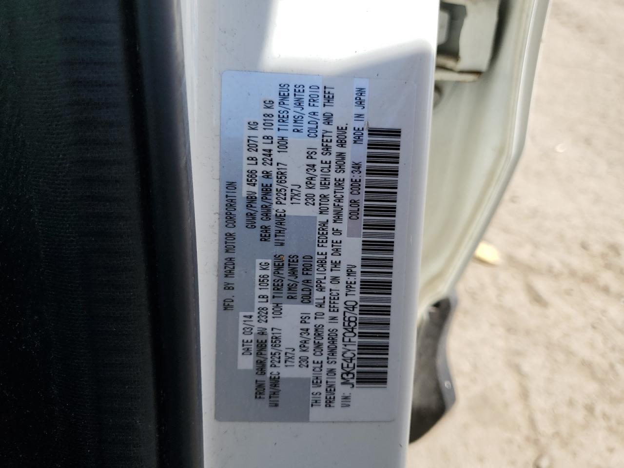 2015 MAZDA CX-5