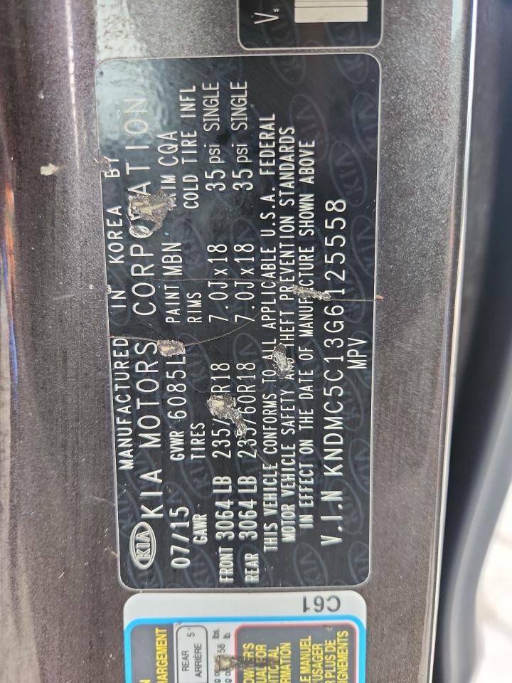 2016 KIA SEDONA