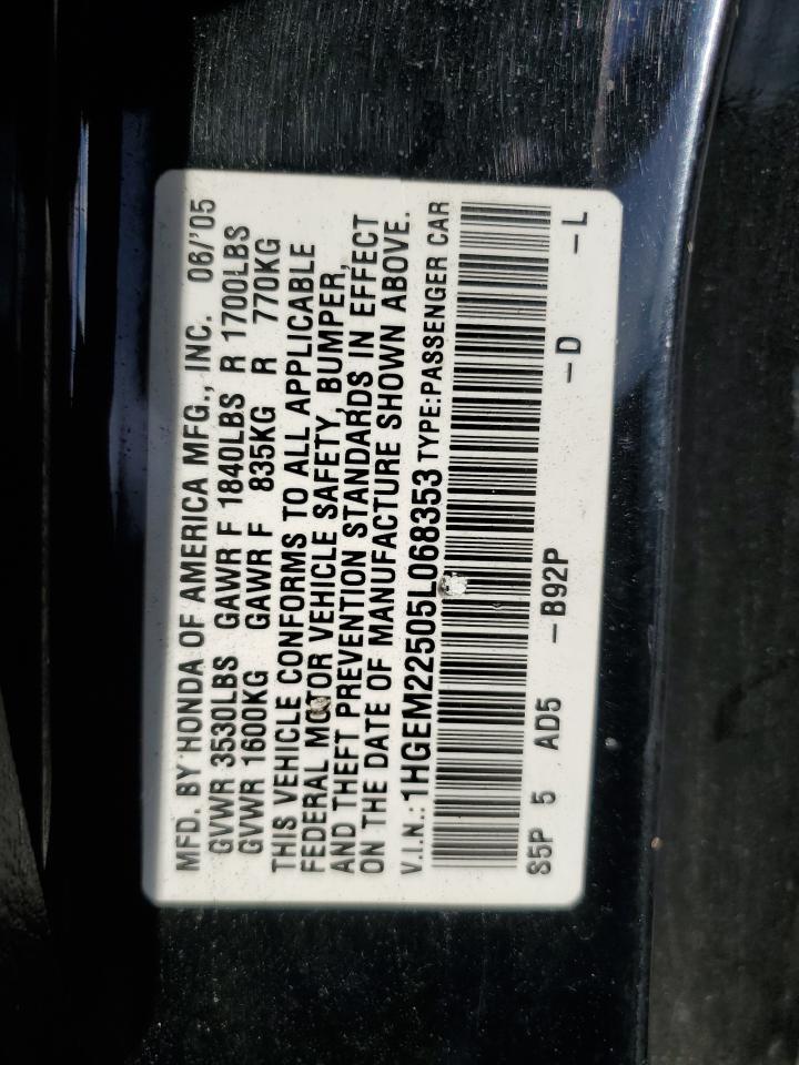 2005 HONDA CIVIC