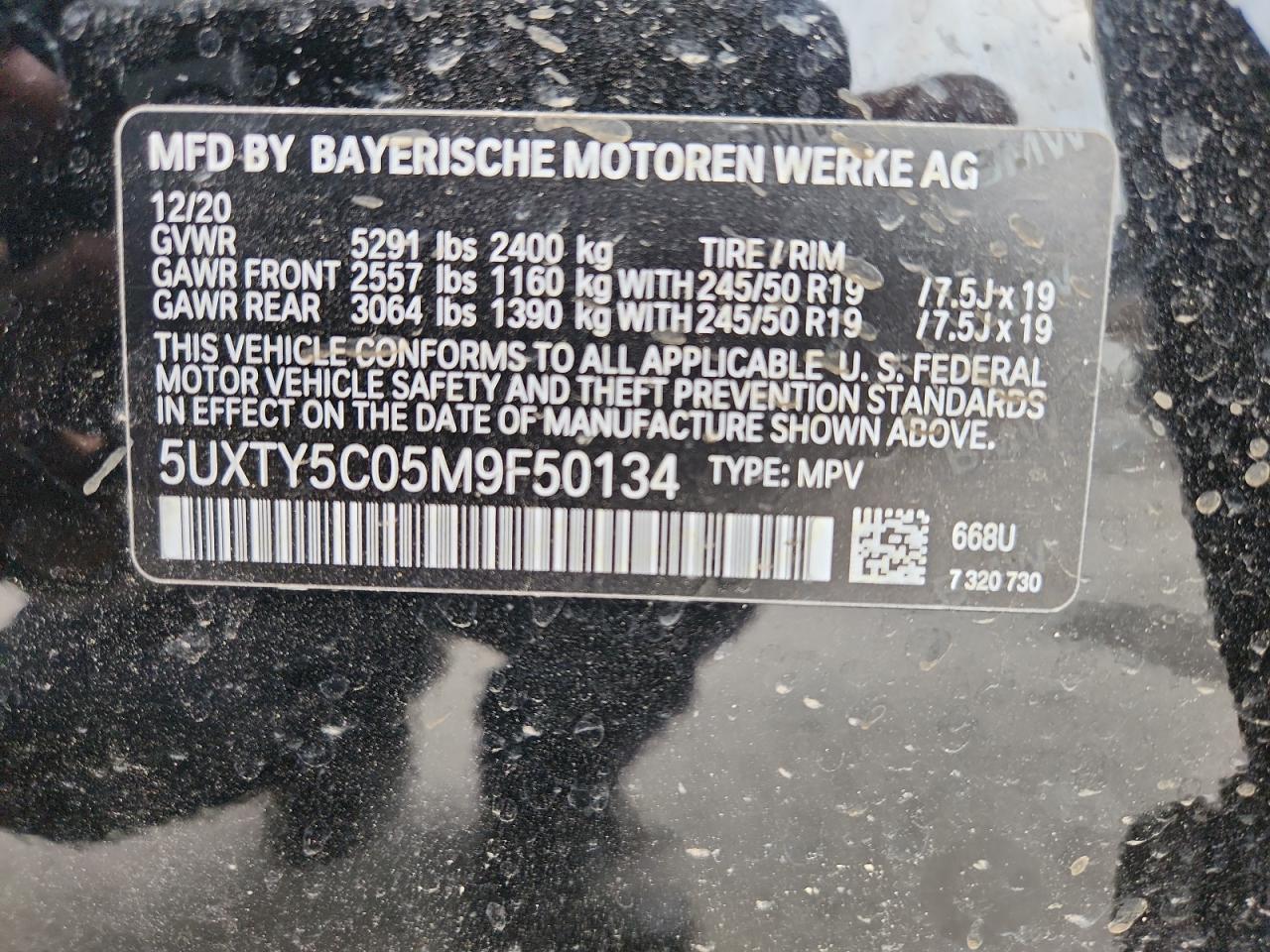 2021 BMW X3