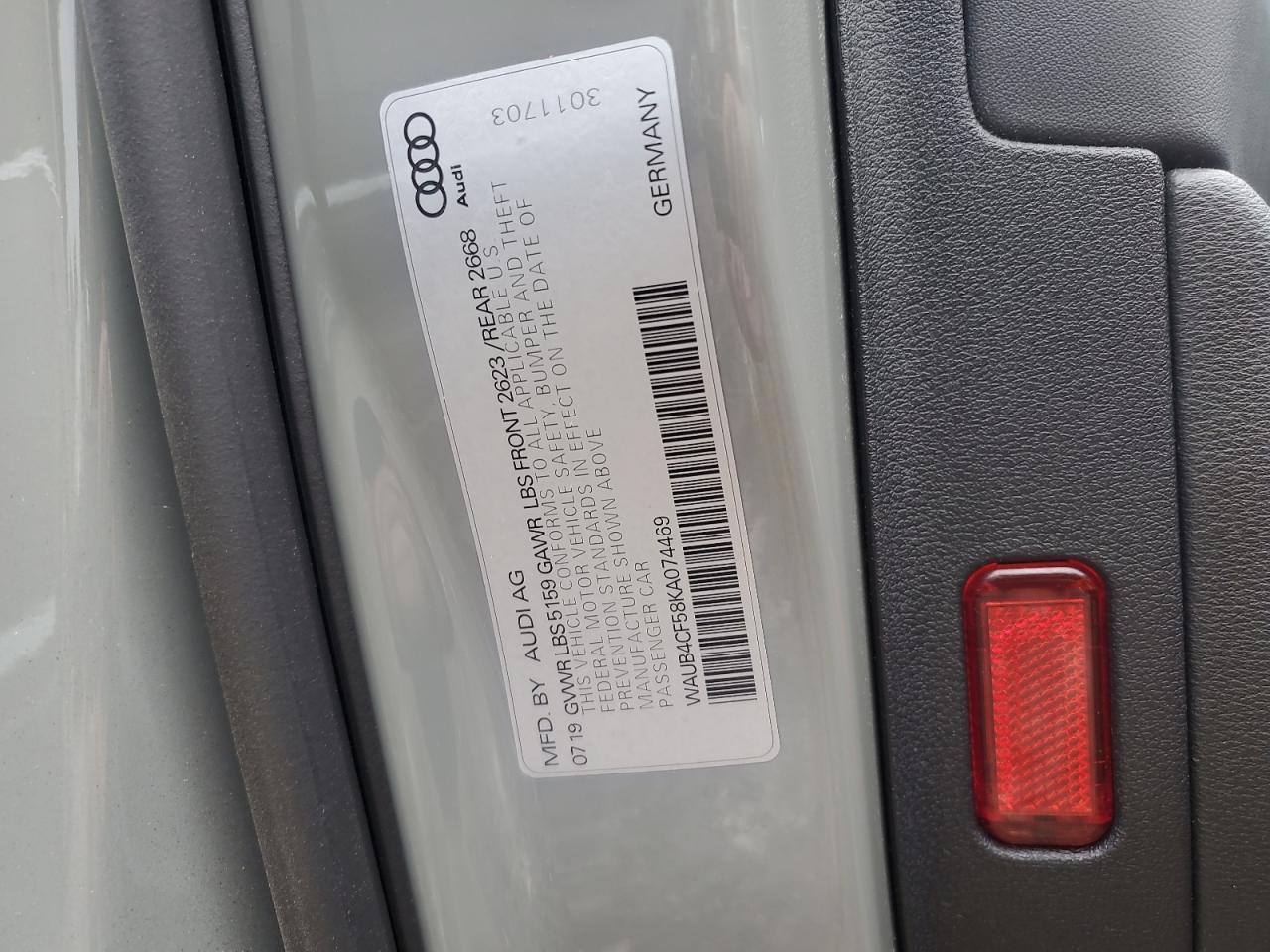 2019 AUDI S5