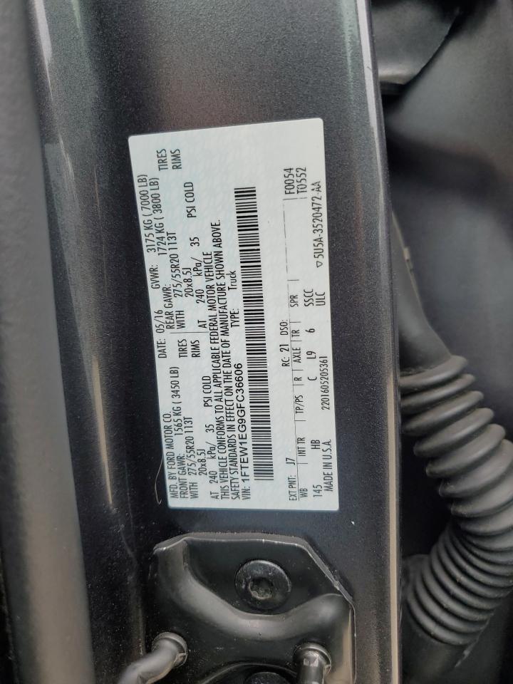 2016 FORD F-150