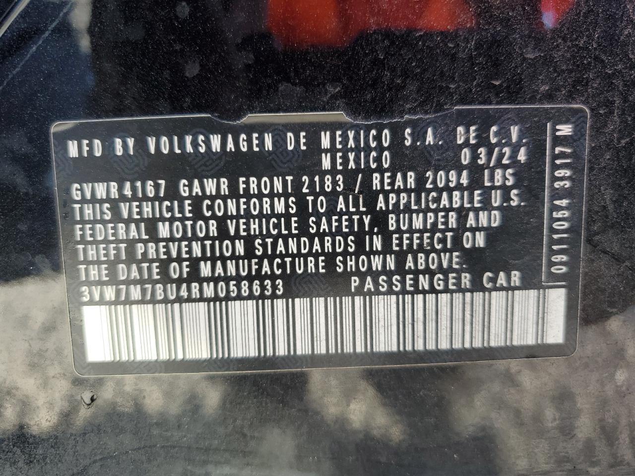 2024 VOLKSWAGEN JETTA