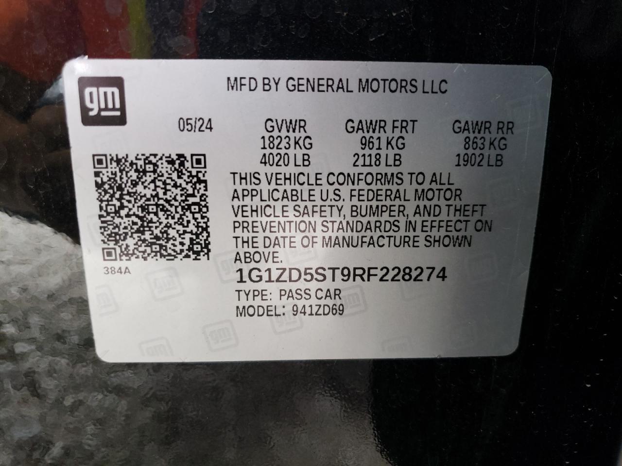2024 CHEVROLET MALIBU