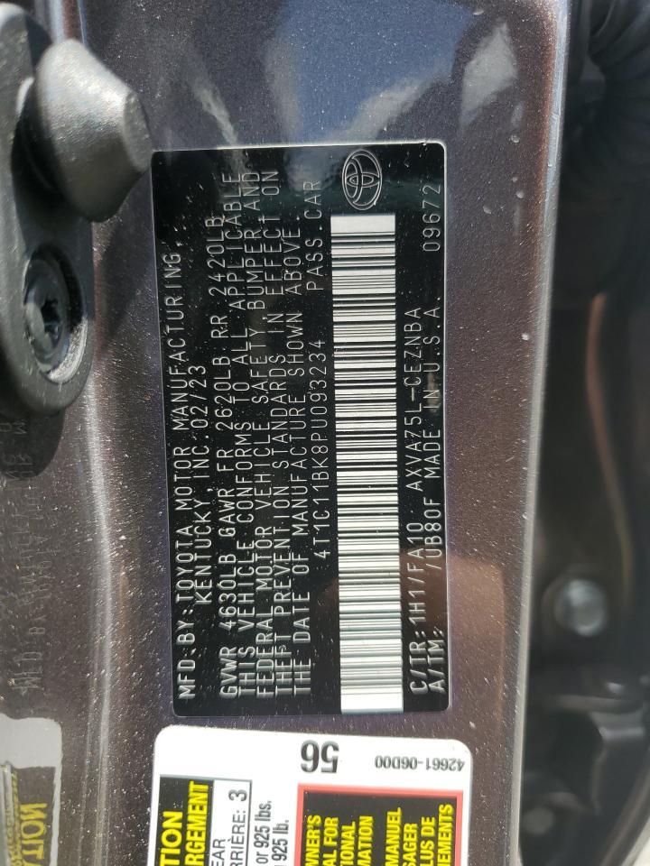 2023 TOYOTA CAMRY