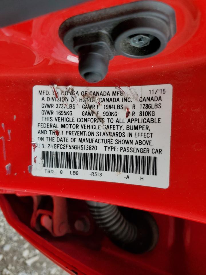 2016 HONDA CIVIC
