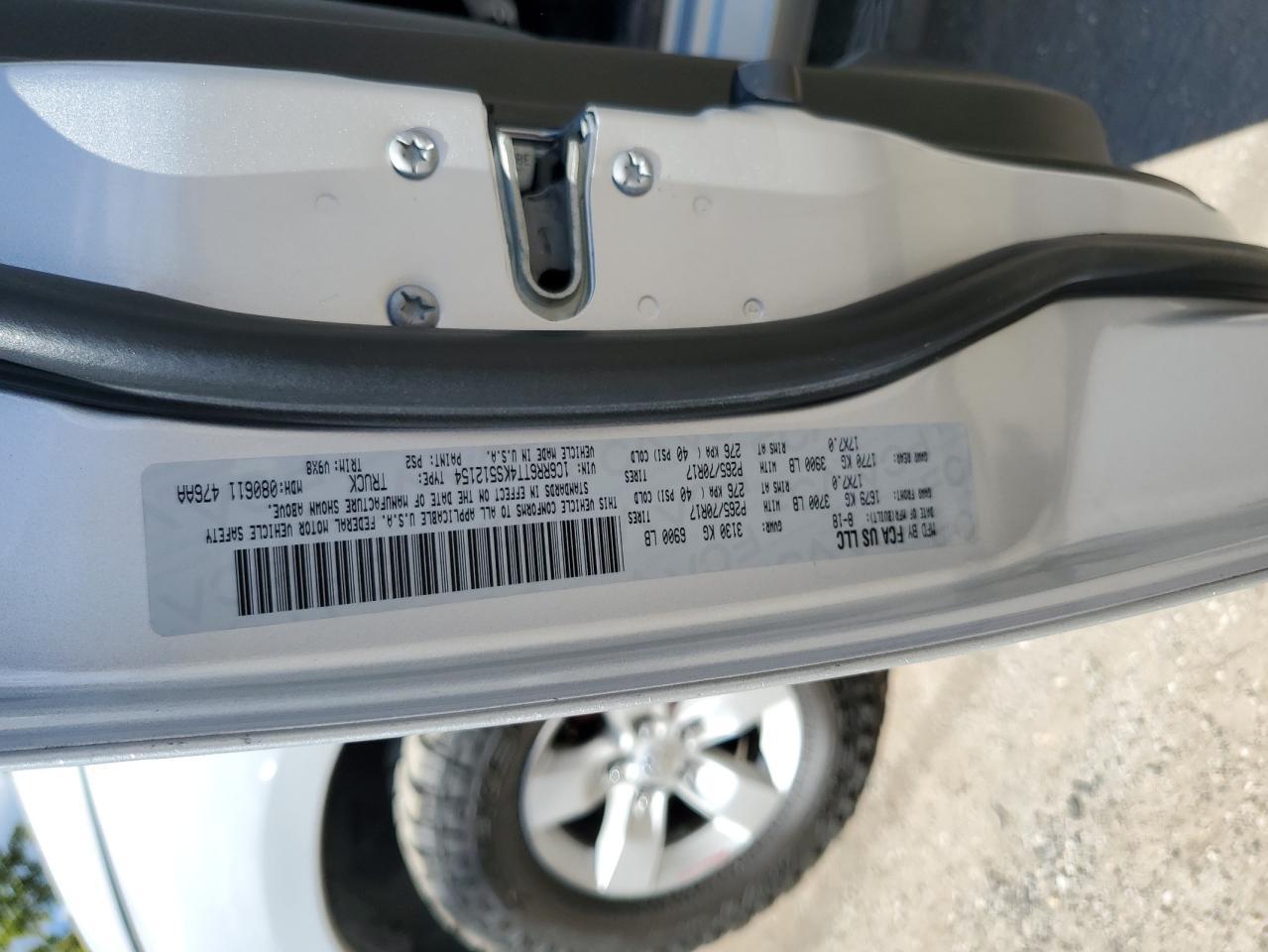 2019 RAM 1500