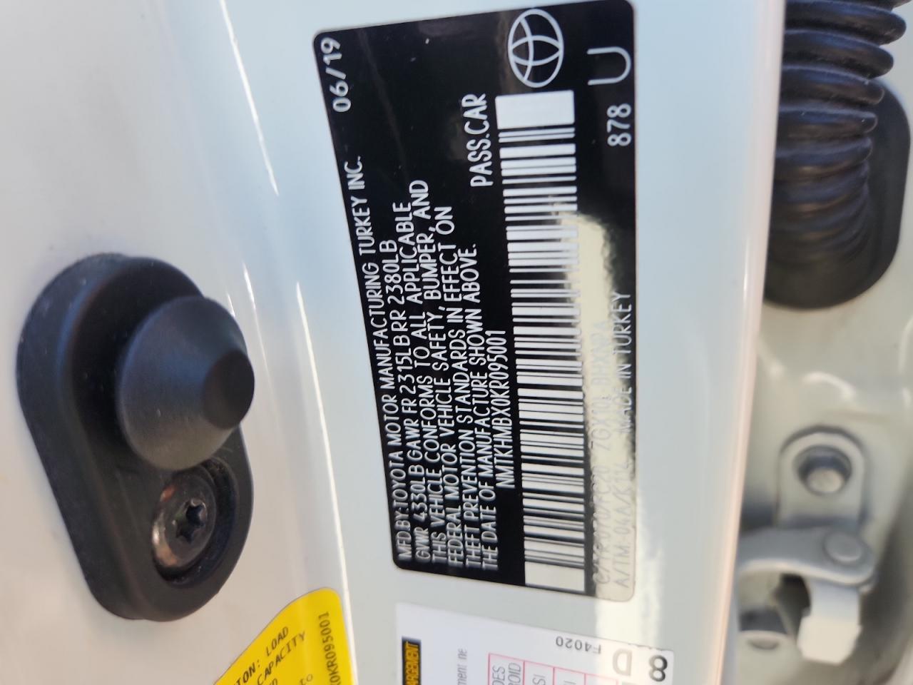 2019 TOYOTA C-HR