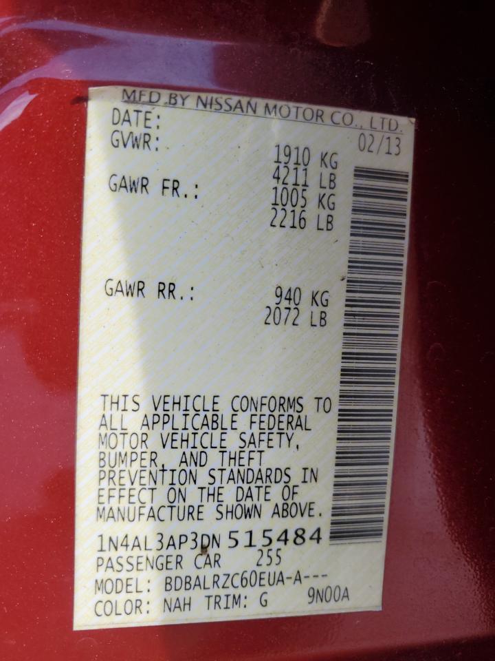 2013 NISSAN ALTIMA