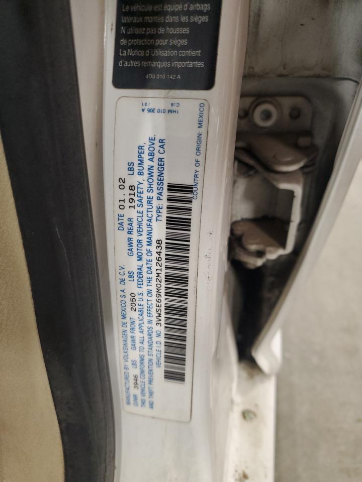 2002 VOLKSWAGEN JETTA