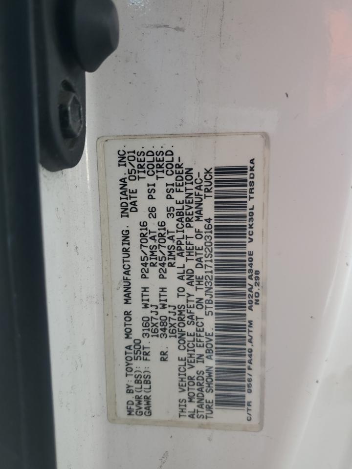 2001 TOYOTA TUNDRA