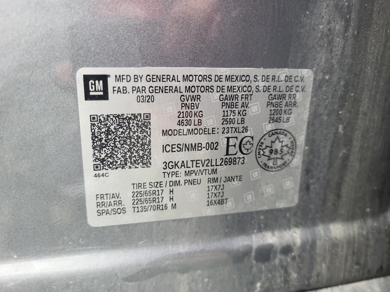 2020 GMC Terrain