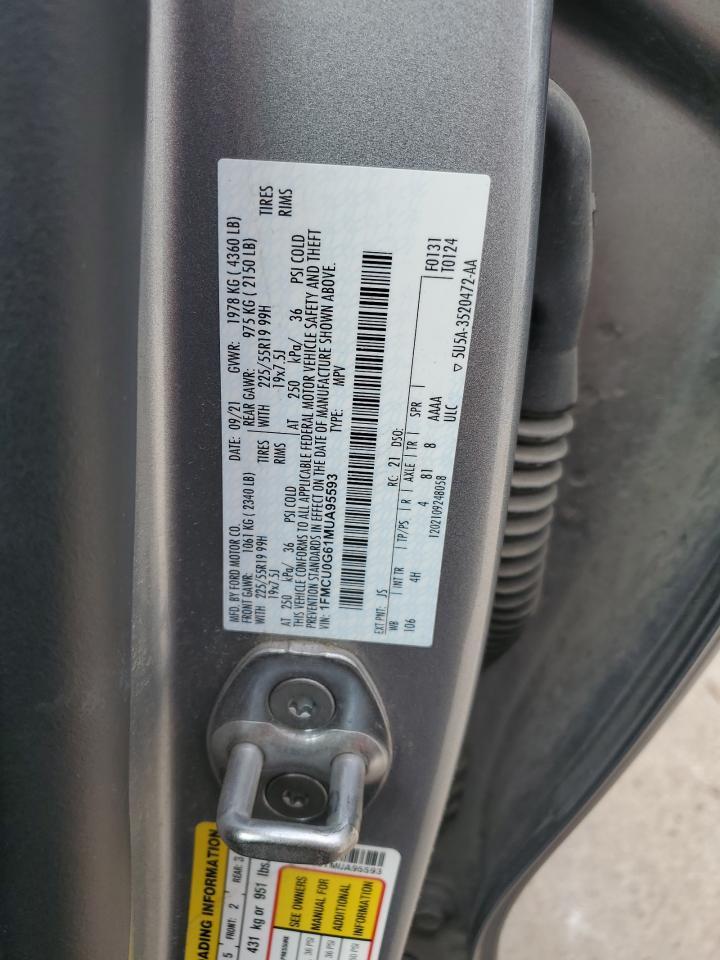 2021 FORD ESCAPE