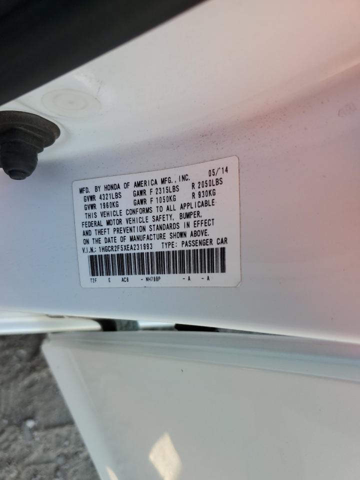 2014 HONDA ACCORD