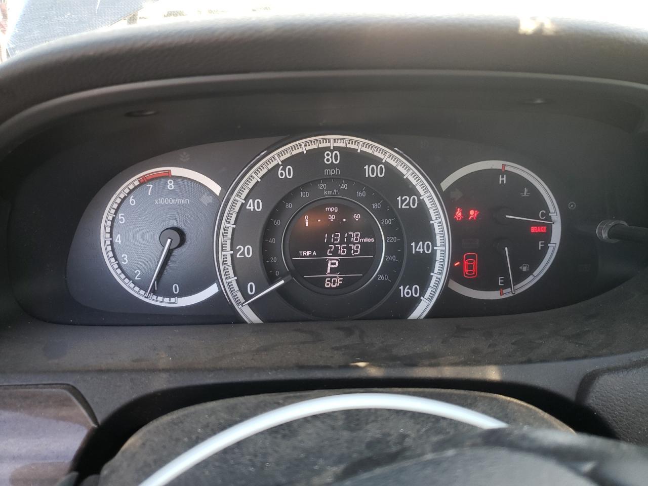 2016 HONDA ACCORD