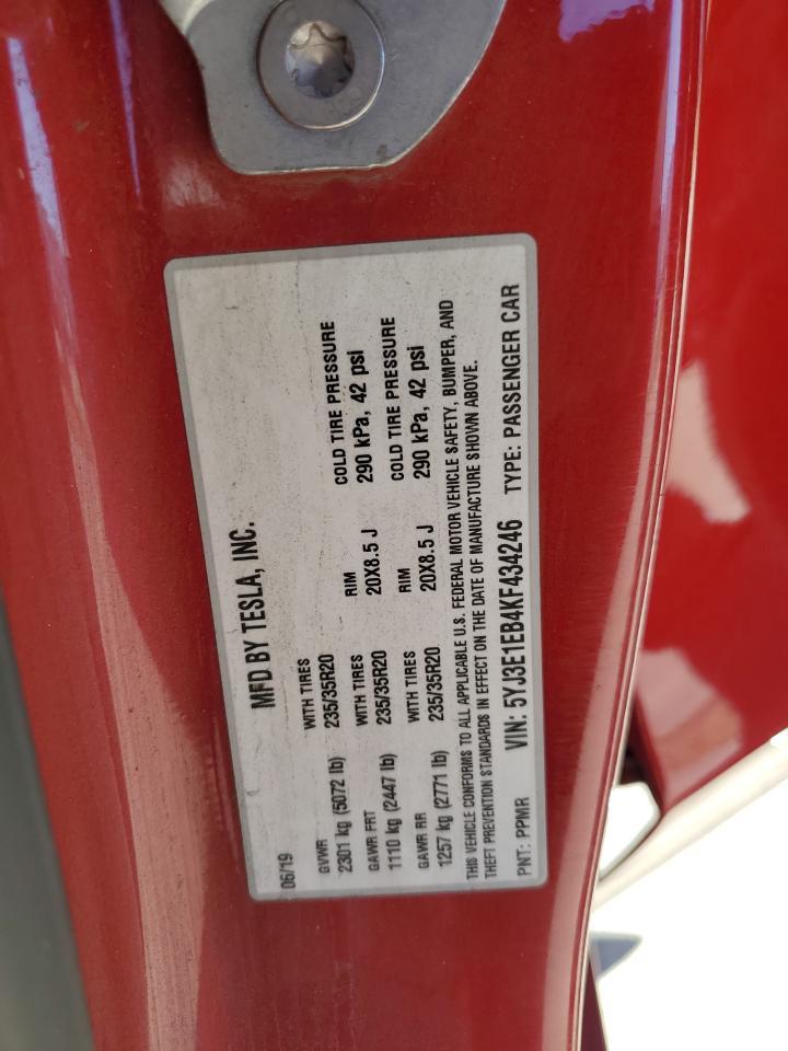 2019 TESLA MODEL 3