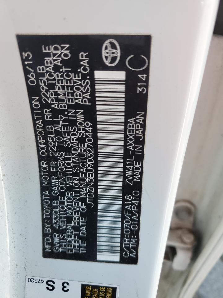 2013 TOYOTA PRIUS V