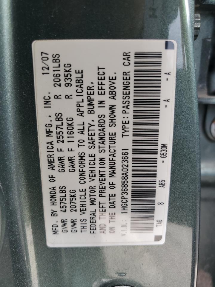 2008 HONDA ACCORD