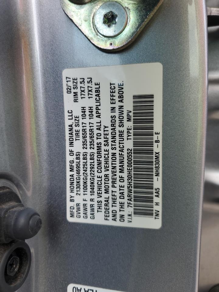 2017 HONDA CR-V