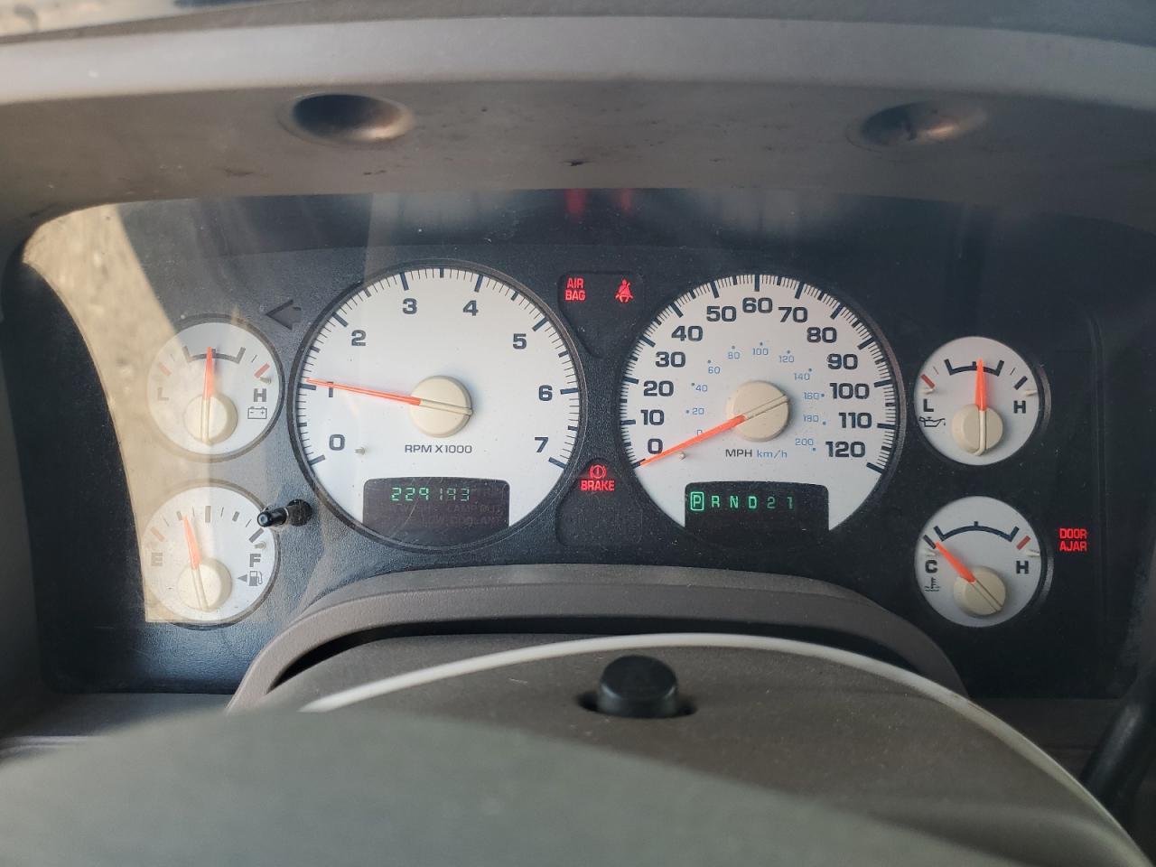 2002 DODGE RAM 1500