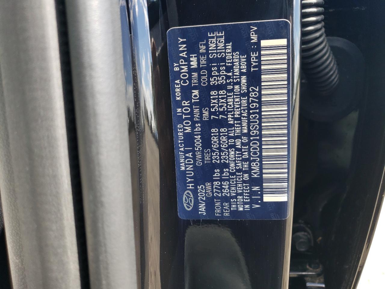 2025 HYUNDAI TUCSON
