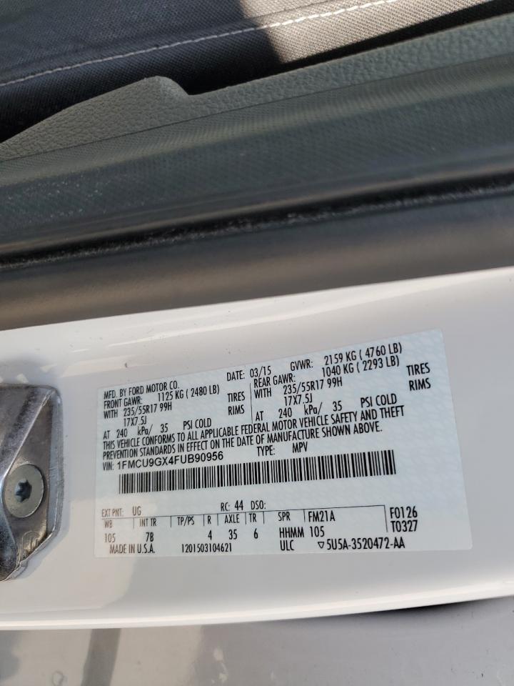 2015 FORD ESCAPE