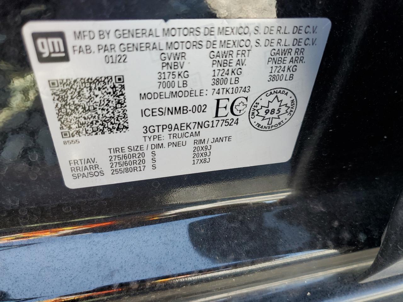 2022 GMC Sierra