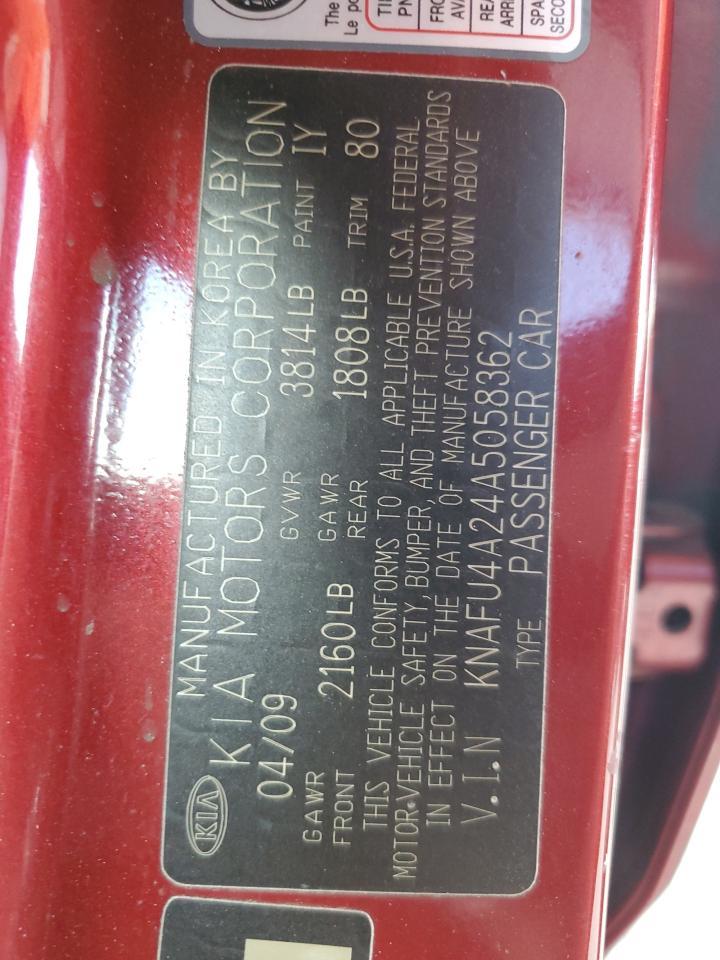 2010 KIA FORTE