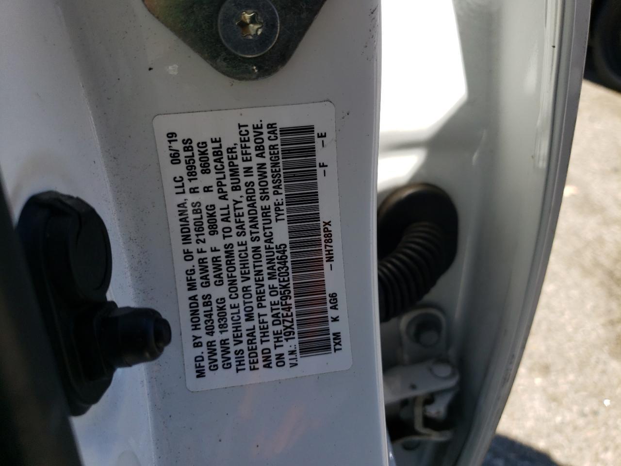2019 HONDA Insight
